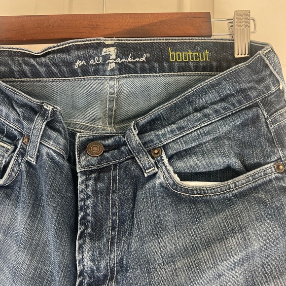 7 For All Mankind Bootcut Jeans, size 30. - Picture 4 of 5